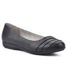 Clara Ballet Flats Black/Burnished/Smooth