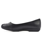 Clara Ballet Flats Black/Burnished/Smooth