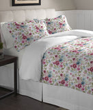 Solid & Print Flannel Duvet Sets