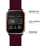 Smartwatch-Extra Strap Set Merlot Blush