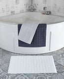 Circle in Square Bath Mat