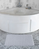 Circle in Square Bath Mat