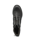 Davide Lug Bootie Black-Sn