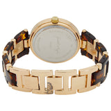 Acrylic Tortoise Strap Analog Watch