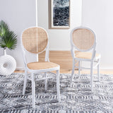 Sonia Rattan Dining Chairs Set of 2