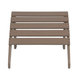 Outdoor Patio Folding Adirondack Ottoman