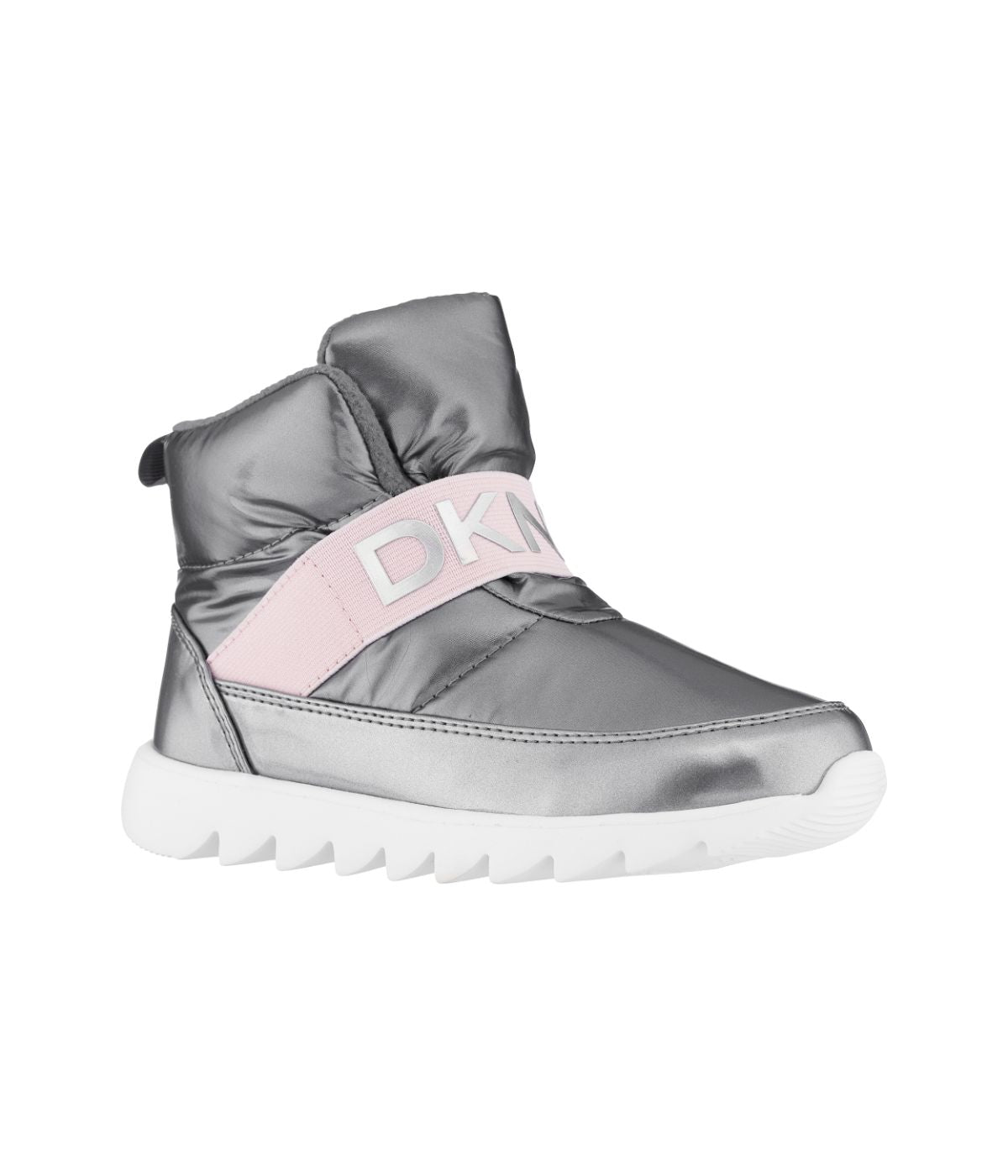 Waterproof Ankle Boot On A Sneaker Outsole Gray