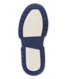 Slip On Snaker With Side Logo Strap Navy