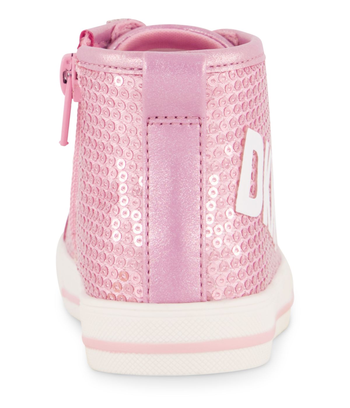 Sequin Upper High Top Blush