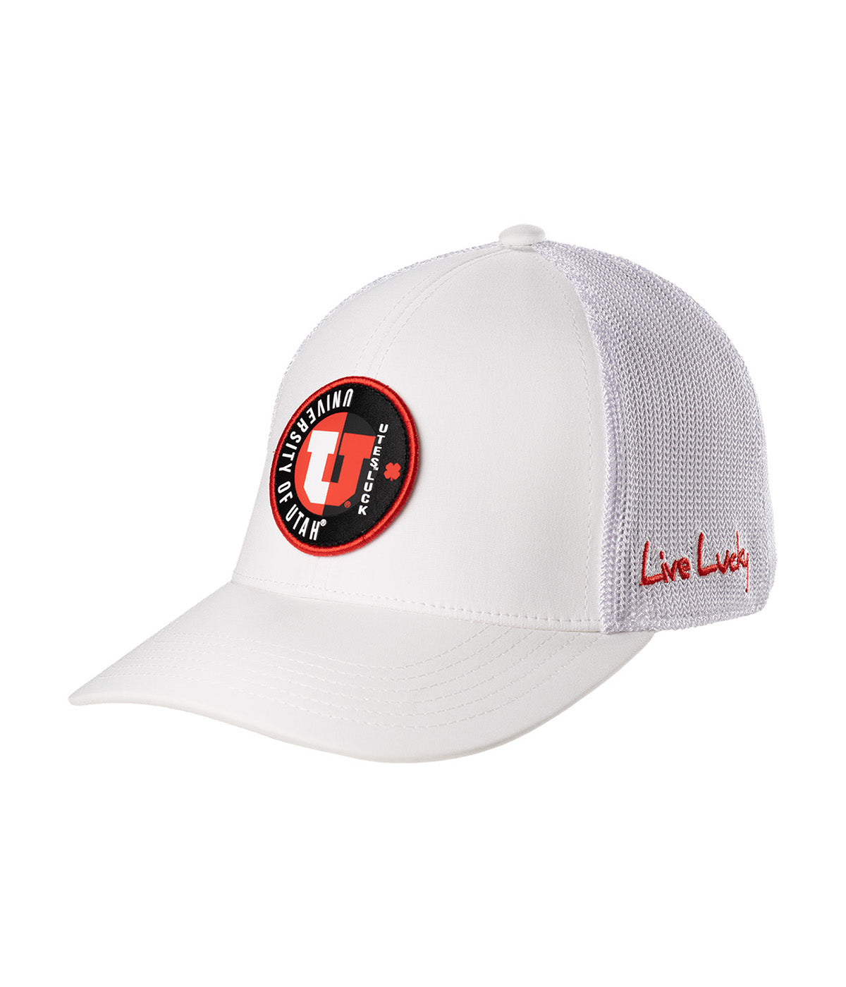 White / Utes / University Of Utah Logo