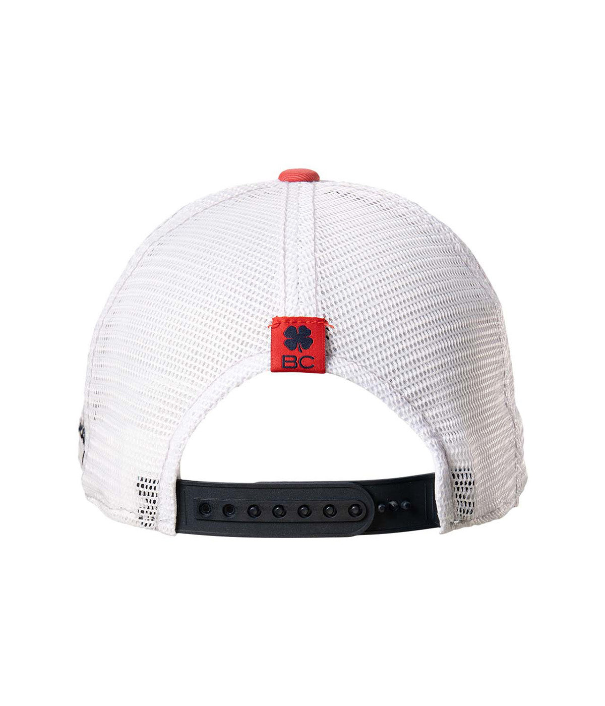 Navy / White Mesh / Red Bill / Usa Flag Clover