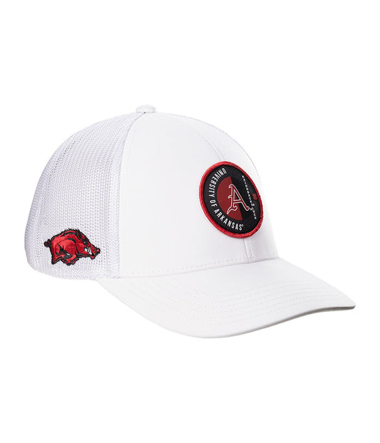 White / University Of Arkansas Logo