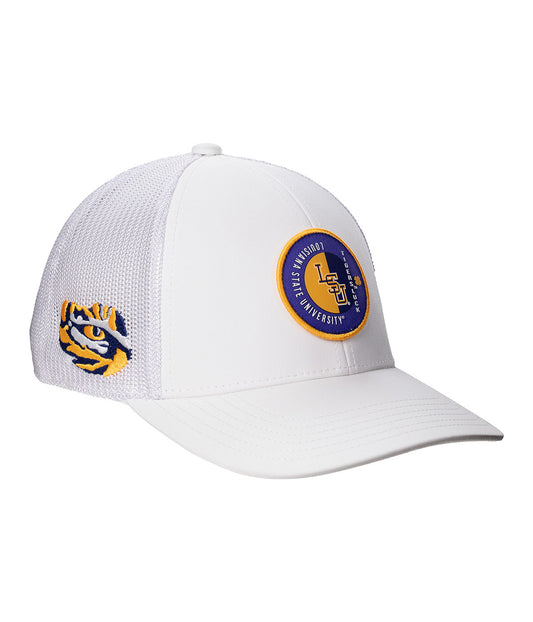 White / Lsu / Louisiana State University Logo