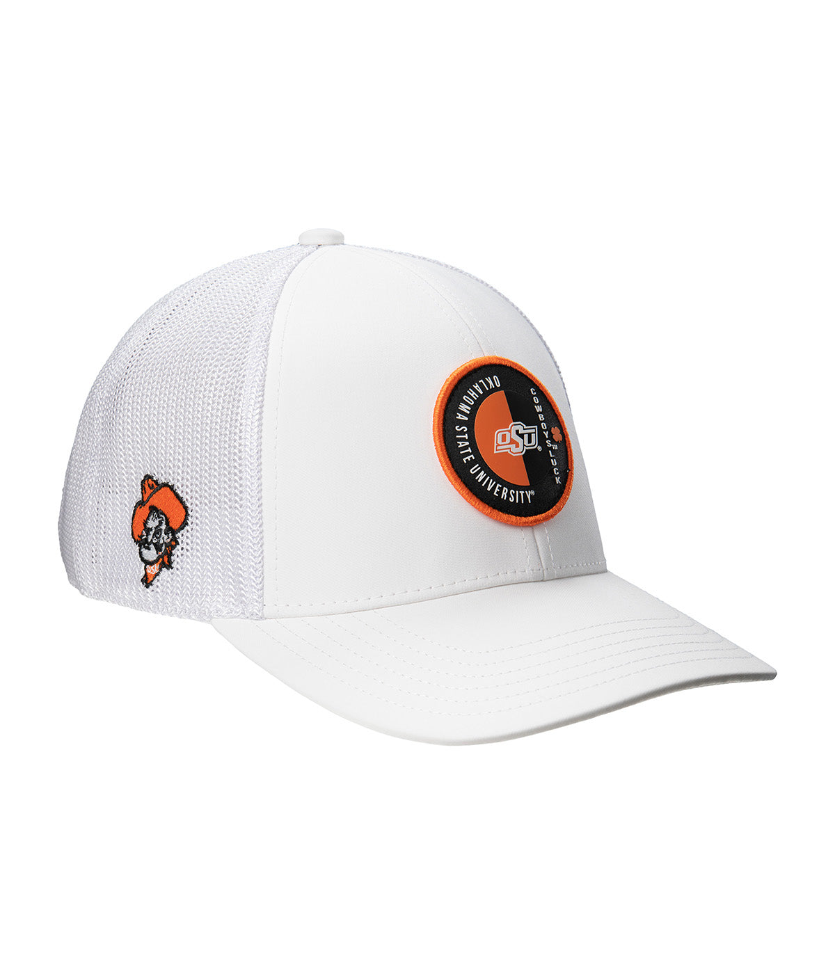 White / Oklahoma State University Logo