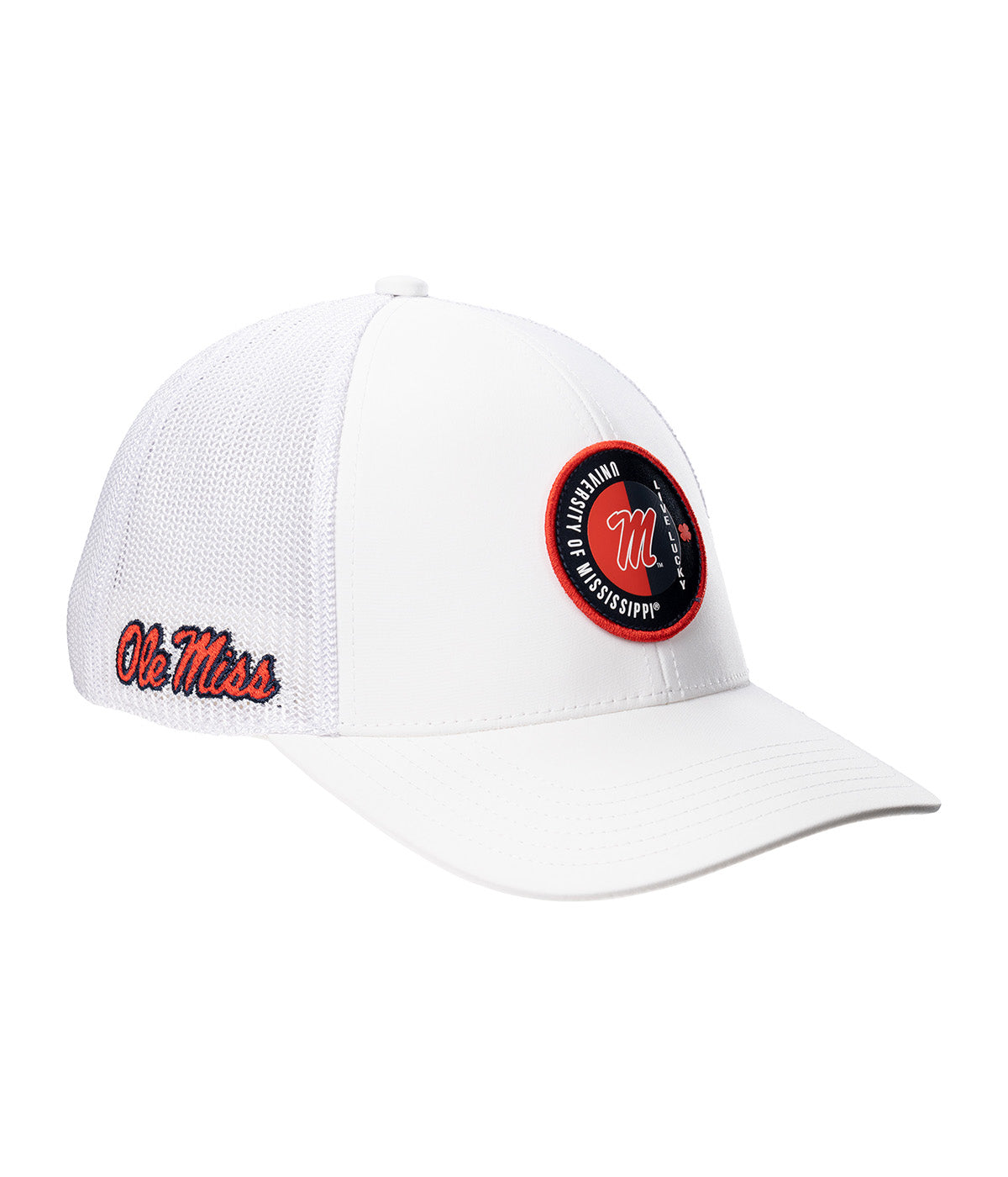 White / Ole Miss / University Of Mississippi Logo