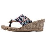 Beachball Espadrille Wedge Sandal