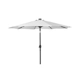 9 ft Outdoor Patio Solar LED Market Table Umbrella