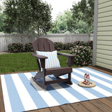 Classic Porch Outdoor Patio Rocking Adirondack Chair