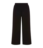 Wide Leg Pull-On Crop Pants - Plus