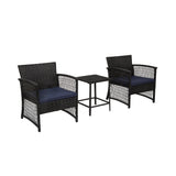 3-Piece Outdoor Patio Seating Conversation