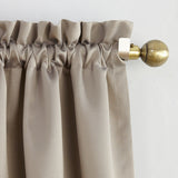 Lark Room Darkening Rod Pocket Curtain Panel