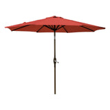 9 ft Outdoor Patio Market Table Umbrella with Tilt & Crank