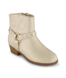 Layla Harness Ankle Western Boot 1 Gold