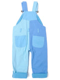 Tonal Colourblock Overalls