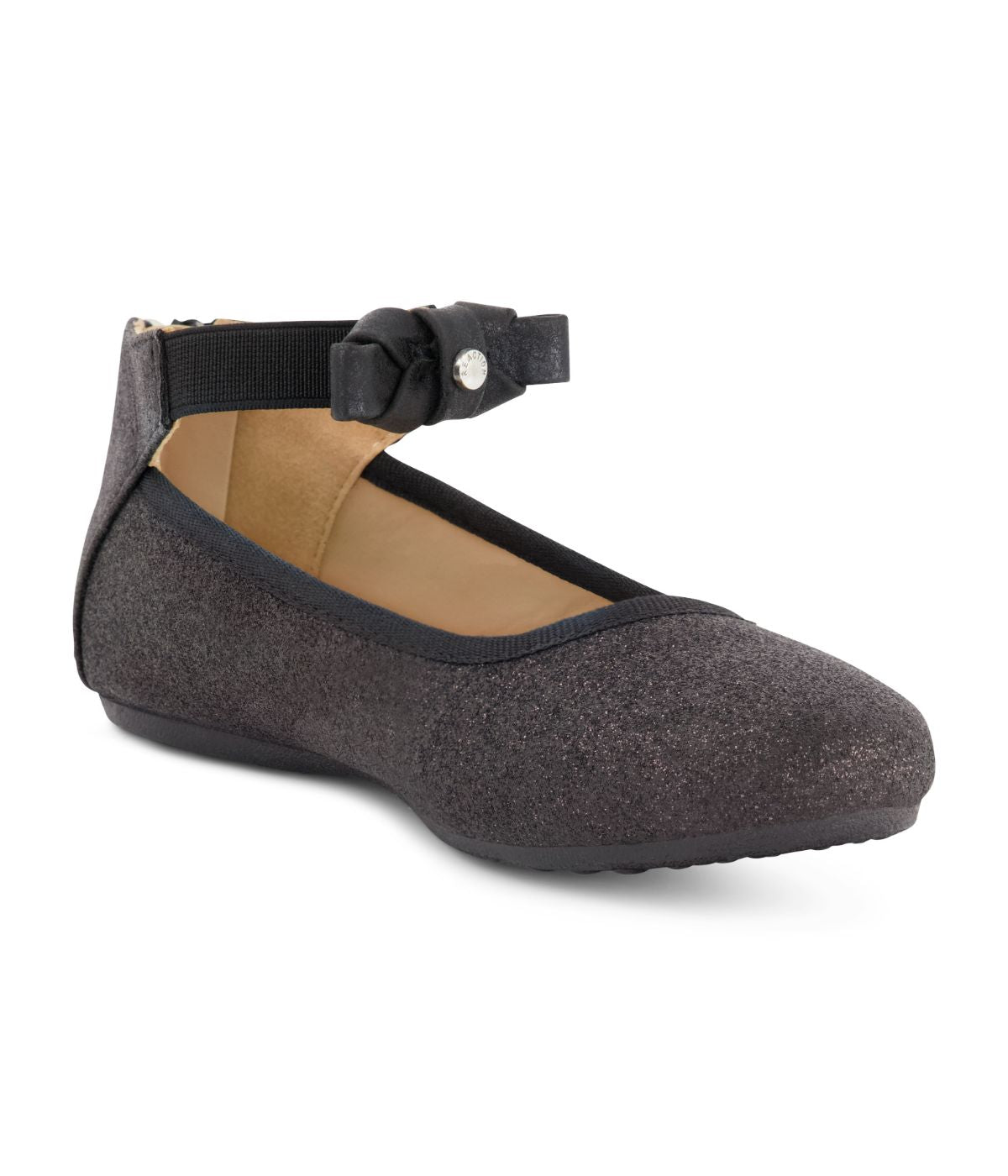 Violet Bowie Ballet Flat Black