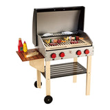 Hape Gourmet Grill Wooden Play Kitchen & Food Accessories