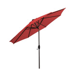 9 ft Outdoor Patio Market Table Umbrella with Tilt & Crank