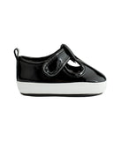 Infant Black Patent T-Strap