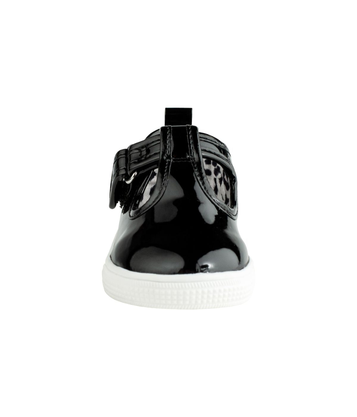 Toddler Black Patent T-Strap