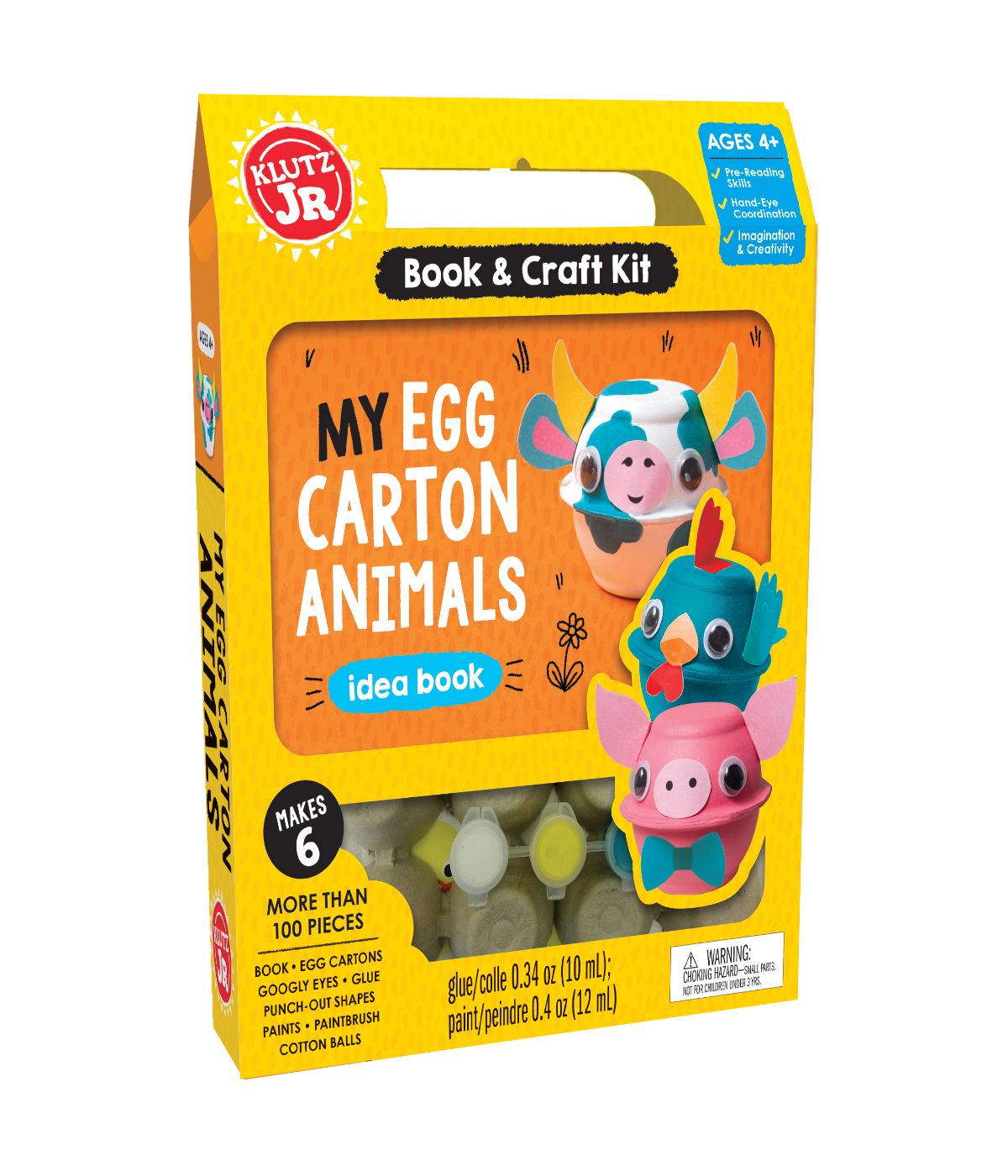 Klutz Jr. My Egg Carton Animals Multi