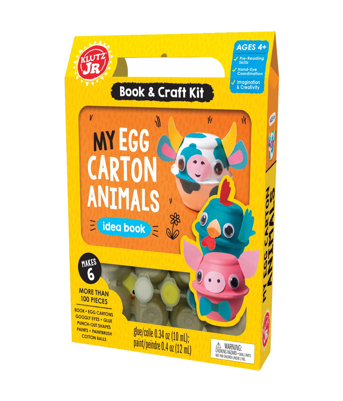 Klutz Jr. My Egg Carton Animals Multi