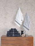 Large Square 4 Piece Hand Towel Set