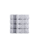 Large Square 4 Piece Hand Towel Set