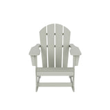 Classic Porch Outdoor Patio Rocking Adirondack Chair