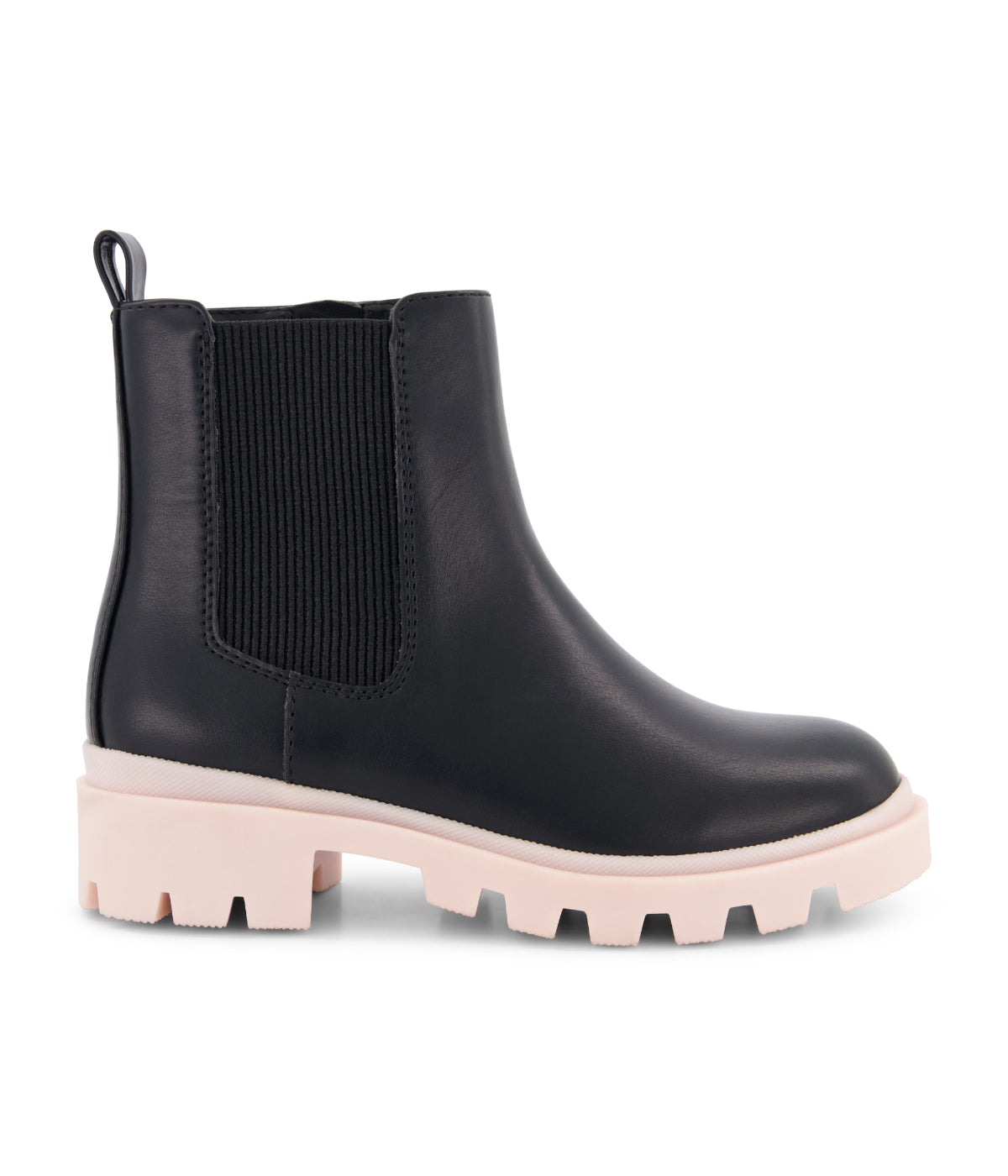 Neely Chelsea Color Pop Hiker Boot Black