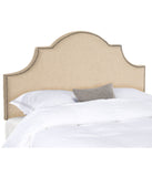 Hallmar Arched Headboard Hemp/Gold