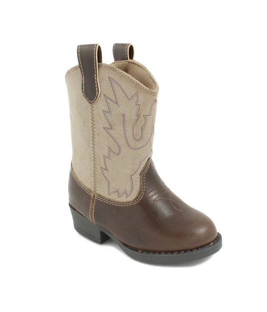 Toddler Brown Western Boot