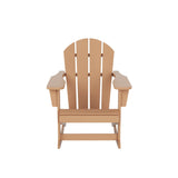 Classic Porch Outdoor Patio Rocking Adirondack Chair