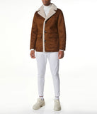 Jarvis 30.5" Faux Shearling Brown