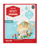 Works of Ahhh... Wood Painting Kit - Nativity Multi