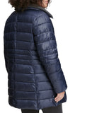 Windsor Faux Parka Plus Size Navy