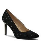 Naji Studded Pump Black-Sd