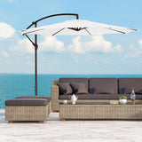 10 Ft Outdoor Patio Cantilever Offset Umbrella