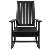 All Weather Recycled Plastic Outdoor Rocking Chair