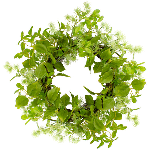 Jujube Floral & Foliage Wreath, 18"