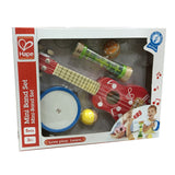 Hape Mini Band Wooden Instrument Set for Toddlers, 5 Pieces